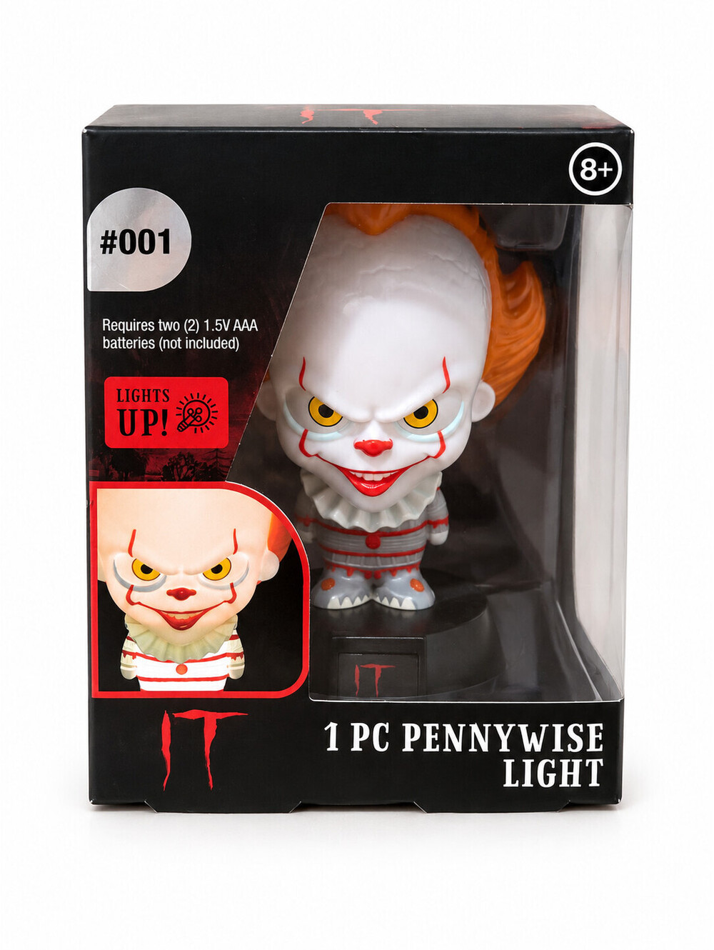 Paladone IT Pennywise Icon Light #001 Horror Series 1 Clown Figure New in Box